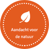 Aandacht voor de natuur badge.